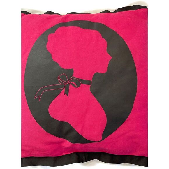 Pink Cameo Pillow - Picture 2 of 3